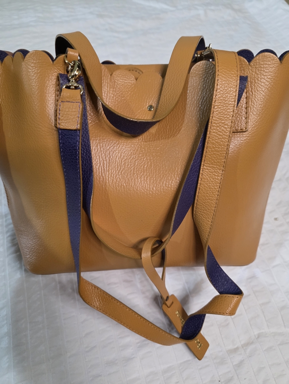 Boot's N' Bags Medium Shoulder Double Straps With Long Straps